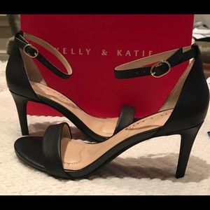 Kelly & Katie Black Sandals